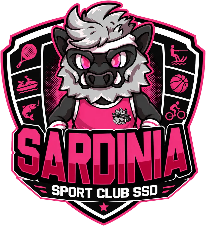 Lo scudo del club con la mascotte